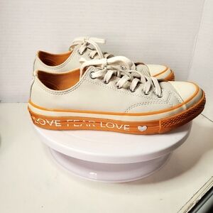 Converse Women's Chuck Taylor 70 Love Fear Love Graphic Sneakers Size 7.5